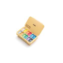 HIMI | Twin Cup Gouache Paint sets — 12 ml pans