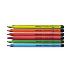 KOH-I-NOOR | PROGRESSO Fluorescent Woodless Coloured Pencils — set of 6