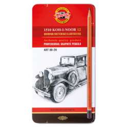 KOH-I-NOOR | 1512 Graphite Pencil set — Art 8B - 2H