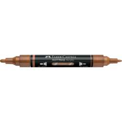 FABER-CASTELL | MULTIMARK MIRROR marker ○ double-ended — 552 Copper