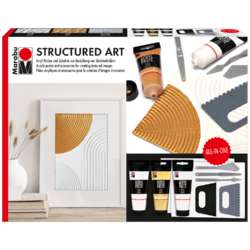 Marabu | Acrylic Paste set — STRUCTURED ART