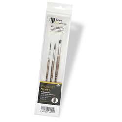 lineo | ERGO SHARPY ALLROUND brush set — synthetic hair