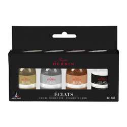 Jacques HERBIN | ÉCLATS Pigmented Ink set — 4 x 15 ml