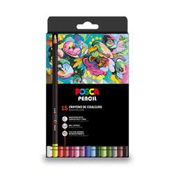 uni | POSCA Pencil packs — assorted colours
