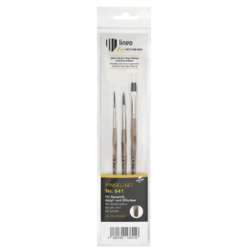 lineo | ERGO SHARPY ALLROUND brush set — synthetic hair