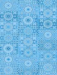 décopatch® | Paper — packs of 3 sheets, 30 x 40cm / pack of 3 sheets, Blue Circles