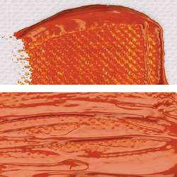 Cadmium red orange hue