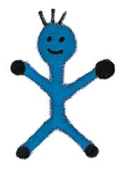 edding® | 4600 Textile Pens — 1 mm, 1 mm, Oriental blue