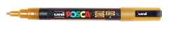 uni | POSCA Glitter Markers PC-3ML — individual, Glitter orange