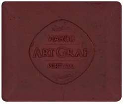 Viarco® | ART GRAF® Watersoluble Graphite Blocks, Sanguine