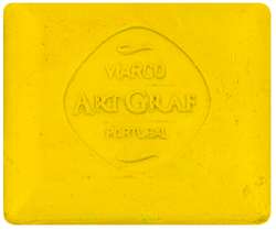 Viarco® | ART GRAF® Watersoluble Graphite Blocks — individual, Primary yellow