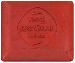Viarco® | ART GRAF® Watersoluble Graphite Blocks — individual, Primary red