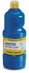 Giotto Washable School Paint, 1 litre, ultramarine