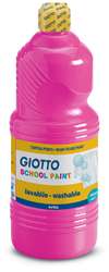 Giotto Washable School Paint, 1 litre, magenta