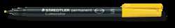 STAEDTLER® | Lumocolor Permanent Pens 313, superfine - 0.4mm, yellow
