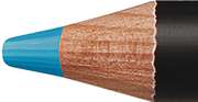 uni | POSCA PENCIL Coloured pencils — individual, Blue green