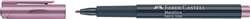 FABER-CASTELL | Metallic Markers — 1.5 mm fibre tips, berry nice