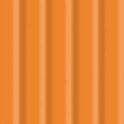 Ursus Coloured Corrugated Card, 50 x 70cm, Orange