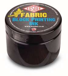 ESSDEE | Fabric Block Printing Inks — 150 ml jars, 150 ml, black