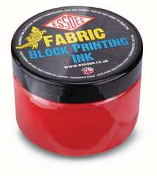 ESSDEE | Fabric Block Printing Inks — 150 ml jars, 150 ml, red