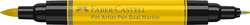 FABER-CASTELL | Pitt® Artist Pen Dual Marker — individual, Cadmium yellow