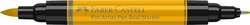 FABER-CASTELL | Pitt® Artist Pen Dual Marker — individual, Dark chrome yellow