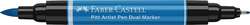 FABER-CASTELL | Pitt® Artist Pen Dual Marker — individual, Phthalo blue