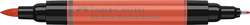 FABER-CASTELL | Pitt® Artist Pen Dual Marker — individual, Scarlet red