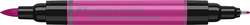 FABER-CASTELL | Pitt® Artist Pen Dual Marker — individual, Medium purple pink