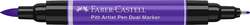 FABER-CASTELL | Pitt® Artist Pen Dual Marker — individual, Purple violet