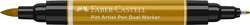 FABER-CASTELL | Pitt® Artist Pen Dual Marker — individual, Green gold