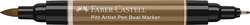 FABER-CASTELL | Pitt® Artist Pen Dual Marker — individual, Raw umber