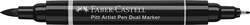 FABER-CASTELL | Pitt® Artist Pen Dual Marker — individual, Black