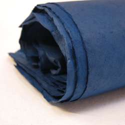 Khadi Handmade Lokta Paper, 50 x 75cm, blue