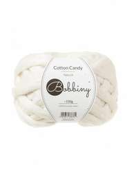 Bobbiny | Cotton Candy — 100% recycled cotton, 2 x 150 g, natural