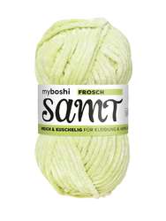 myboshi | Velvet Yarn (Samt) — 100 g balls, Frog