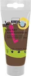 KREUL | KIDS ART Children's Paints — individual 75 ml tubes, 75 ml tubes, Dark brown