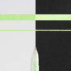 SAKURA | GELLY ROLL Moonlight Gel Pens — individual, fluorescent green