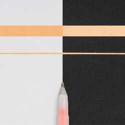 SAKURA | GELLY ROLL Moonlight Gel Pens — individual, fluorescent orange