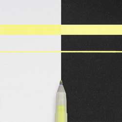 SAKURA | GELLY ROLL Moonlight Gel Pens — individual, fluorescent yellow