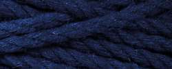 Bobbiny | Macramé Cord — 100 metre spools, 3 mm wide, weight approx. 330 g, 56 yarn threads, Ink blue