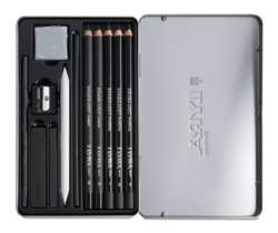LYRA | Rembrandt Charcoal set — 12 items
