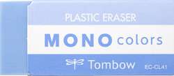 Tombow | MONO Colours Erasers — plastic, blue