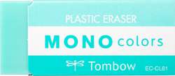 Tombow | MONO Colours Erasers — plastic, green