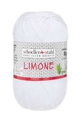 schoeller+stahl | LIMONE Knitting Yarn — 50 g balls, brilliant white