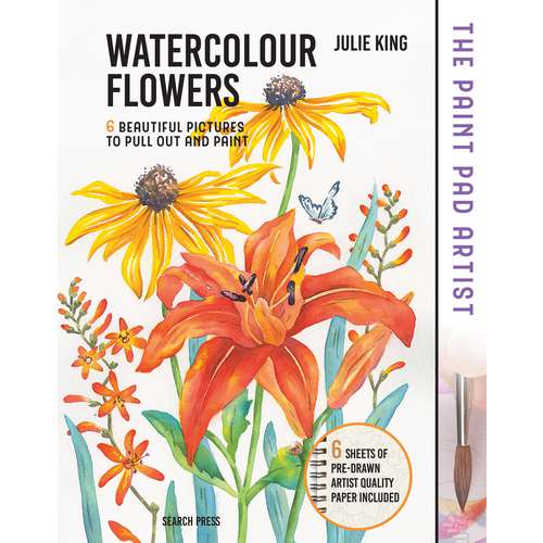 The Paint Pad Artist: Watercolour Flowers 