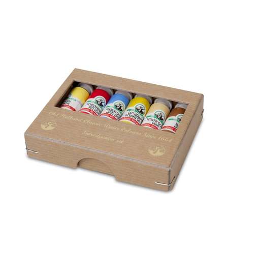 OLD HOLLAND | Classic Watercolour  Introduction set — 6 x 6 ml tubes 