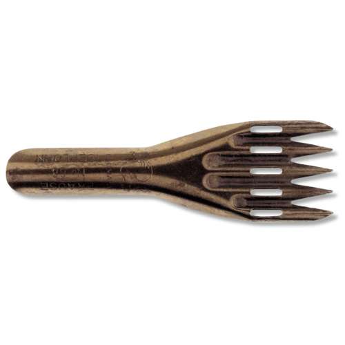 Brause | Notenfedern Nr 68 (5-tipped Nibs) — pack of 3 