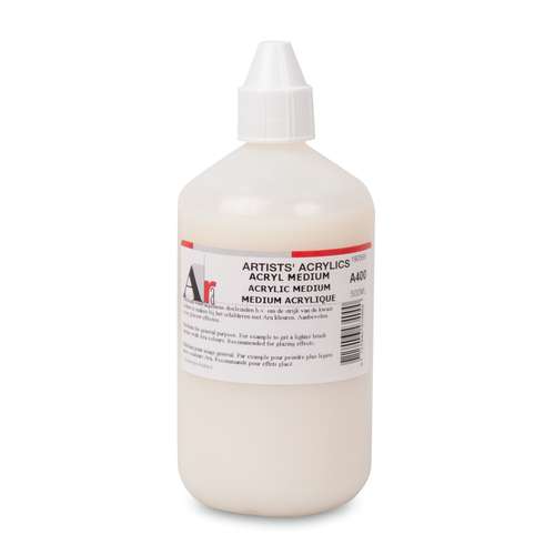 Ara | ARTISTS ACRYLICS Acrylic Medium A400 — 500 ml bottle 