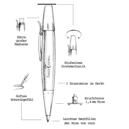 Faber-Castell E-Motion Mechanical Pencil